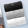 Qipilong Men's Classic V-Neck Cotton T-Shirt