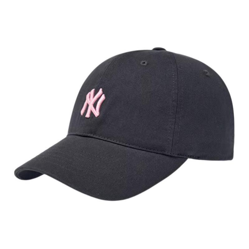 Хлопковые Бейсболки MLB Унисекс Черные Модные 3ACP7701N-50BKL F