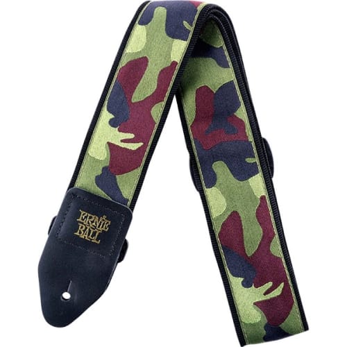 [Authentic] Ernie Ball 4105 Guitar Strap Jacquard Strap Traditional Camo