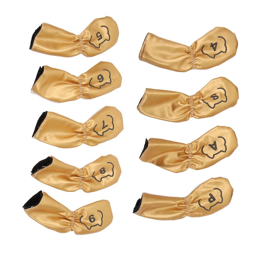 9PCS     Hd Cover PU Waterproof Double Sided Embroidery Protective   Hd Cover for Training