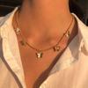 [Onoma] Onm Cutting Bling Butterfly Necklace Daily Necklace (12515179)