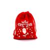 Set Of 12 Durable Plush Gift Bags For Christmas And Special Occasion Bags with Easy To Use Drawstring Closure