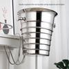 Sturdy Cooler Stand Rack Gold/Silver Beer Barrel Rack Versatile Ice Bucket Stand  Cooking Events