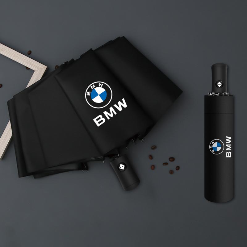 YAMHS1 Fashion Car Folding Umbrella Portable Automatic Windproof Sunshade For BMW 4 Series F32 F33 F36 M4 420d 420i 425d 430i 435i 440i