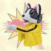 Plys Dyre Boksende Hund Interaktiv Dukke Legetøj Med Stemme Hånddukke Husky