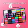 41-Color Water-Soluble Face & Body Painting Pigment for Children