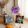 Game R-Rubik C-Cube Pillow Case Applicable Space For Guest Rooms Interiors Cars Office House Decoration