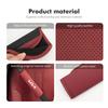 ABF3   Leather Car Seat Safety Belt Soft Protector Shoulder Strap Pad For KIA Sorento Stinger Soul Spectra Niro Cadenza Sephia