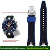 For SEIKO Seiko SPORTURA series SNAE93J1 SPC089 SSNAE87 high-quality silicone waterproof men's watch with watch chain