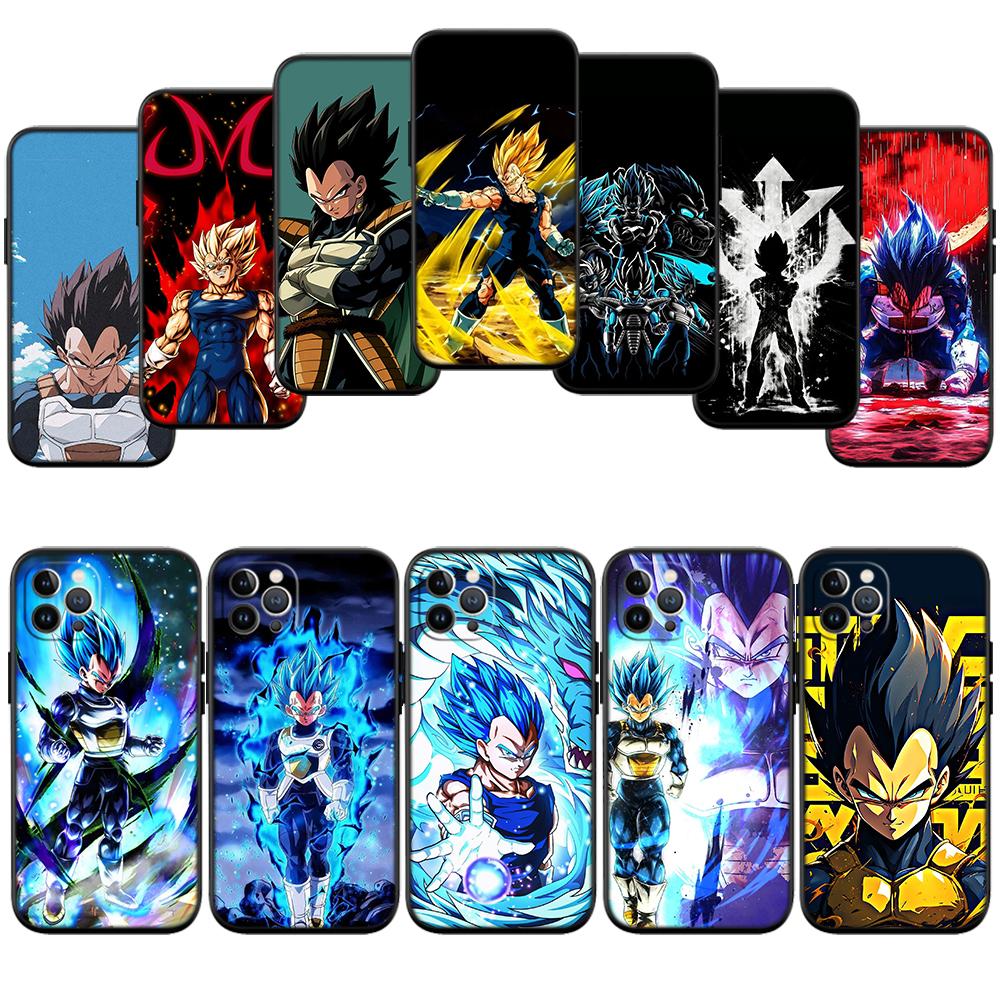 Dragon Ball Vegeta Phone Case for Samsung Galaxy Note 10 20 S23 S22 Ultra FE Plus M06 M15 M16 M35 M55