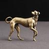 Handmade Copper Zodiac Dog Crafts Dog Miniatures Vintage   Home