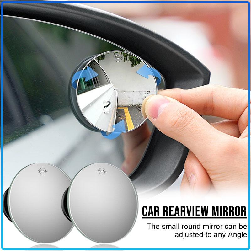 360 Degree Car Blind Spot Adjustable Rear View Mirror Wide Angle sticker For Opel crosa d astra h insignia astra j zafira b mokkaastra vivaro astra g