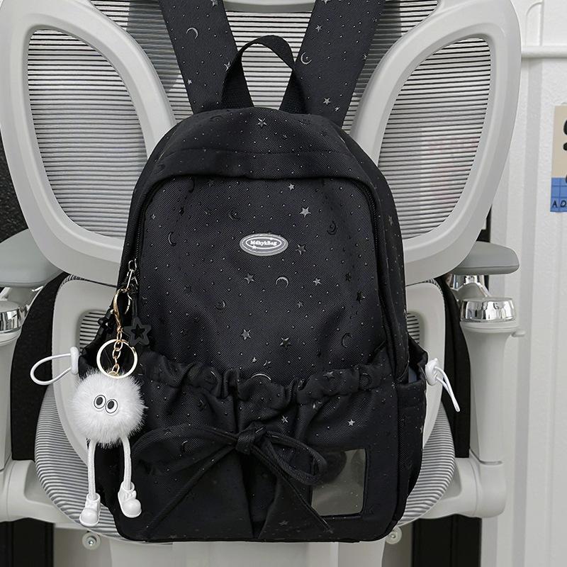 Schoolbag Japanese ins style schoolbag for female niche students Simple and cute girl backpack for junior high school girls Small fresh backpack