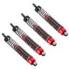110mm RC Oil Filled Shock Absorbers Kit Aluminum Alloy Shock Absorber Damper for 1 10 RC Car Red