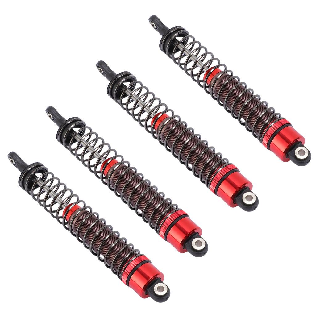 110mm RC Oil Filled Shock Absorbers Kit Aluminum Alloy Shock Absorber Damper for 1 10 RC Car Red