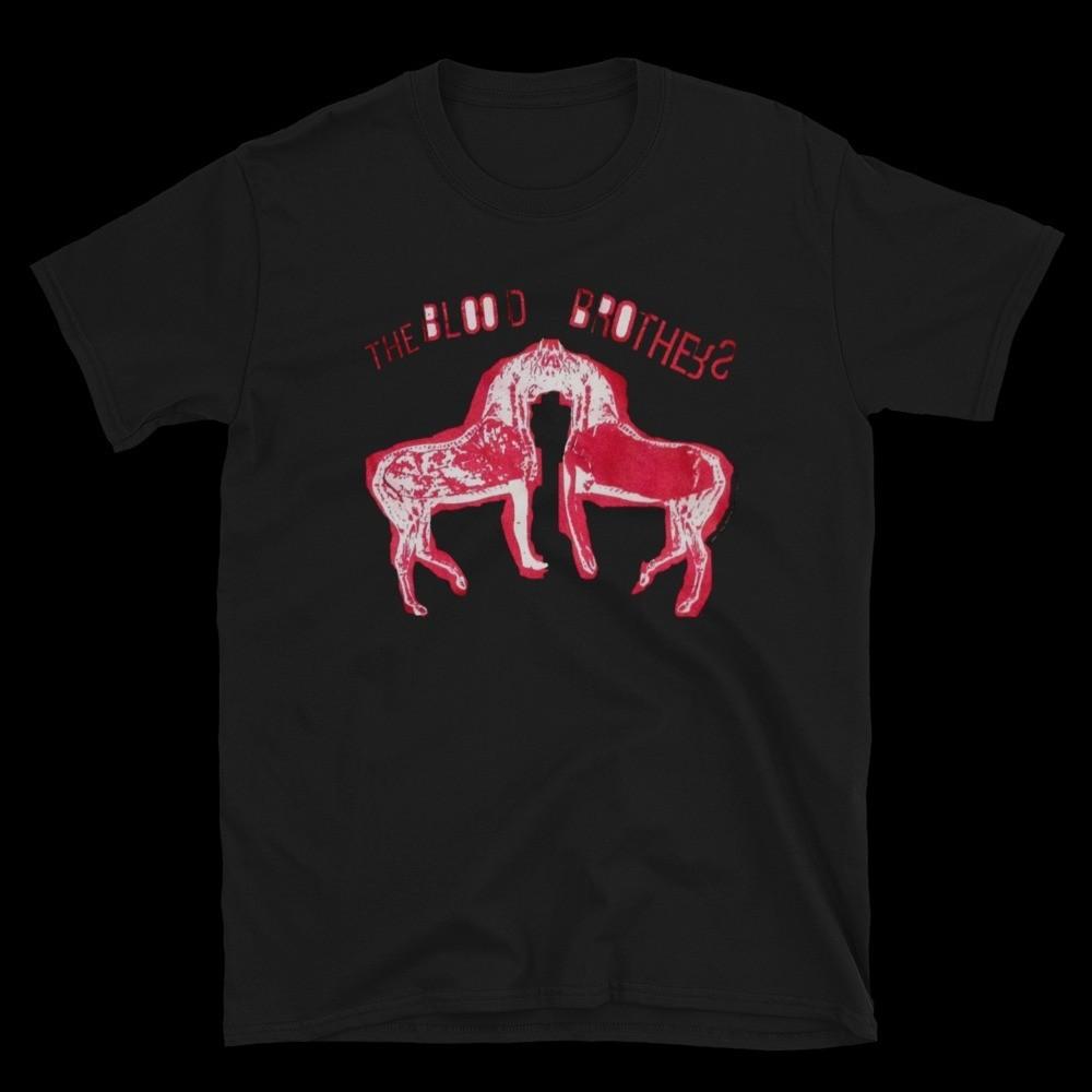 Classic THE BLOOD BROTHERS Red Horses Hardcore Collection S-235XL Tee K7.162 S разноцветный