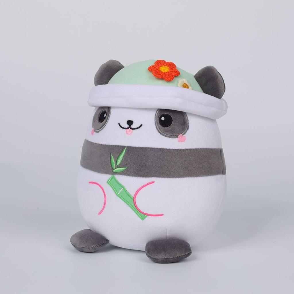 Süßes Plüschtier Hase Panda Kissen Weiche Puppe Geschenk für Kinder Mit entzückenden Tierdesigns