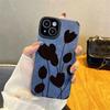 2026 New Small Flower Flip Fur Phone Case For iPhone 11 12 13 14 15 16 17 Pro Max XR X XS 16 Plus 17 Air 16E Protective Cover