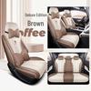 2025 Model Smart Driving Dolphin Perforated Leather Seat Cover - 420km Breathable Full Coverage Cushion