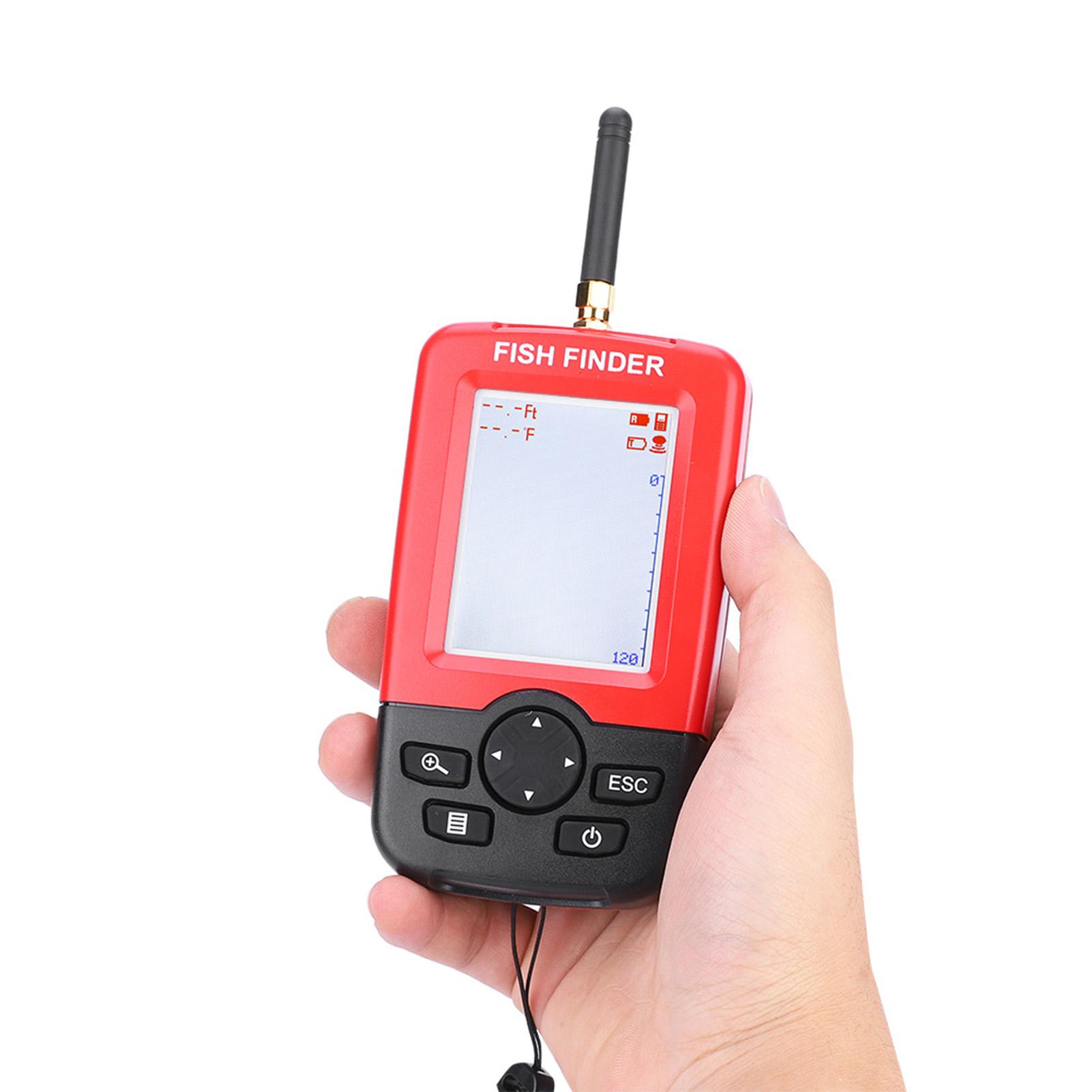 

100 м беспроводной эхолот датчик эхолот рыболокатор рыболовные снасти аксессуар