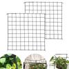 120*120cm/ 60*60CM ABS Hook Elastic Mesh Plant Net Adjustable Height Support Plant Ne For Plants Elasticity And Durability Black