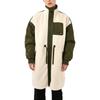 Vans Color Block Fleece Long Jacket Women outerwear White VN0A7YH33KS