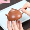 110ml Yixing Purple Clay Teapot Handmade Small Capacity Tea Pot Beauty Tea Infuser Kettle Chinese Zisha Tea Set Collection