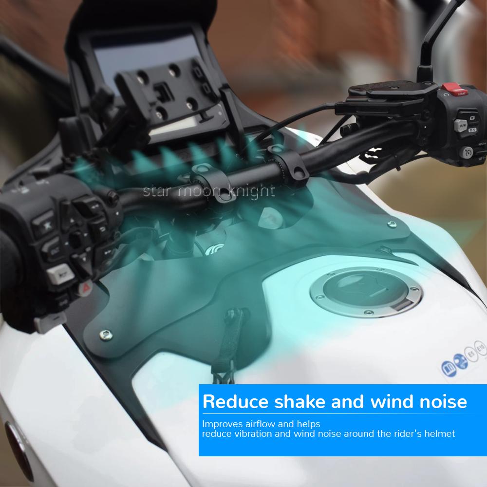 Motorcycle Accessories Wind Deflector Cover For Honda NT 1100 NT1100 2022 2023 2024 - Forkshield Fuel Tank Fairing