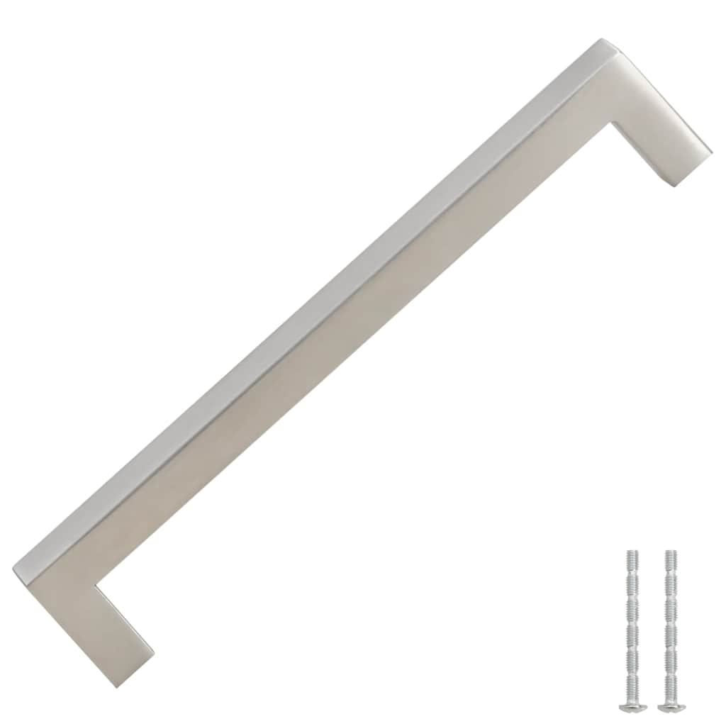 Furniture Handles 10 pcs Silver 160 mm Stainless Steel