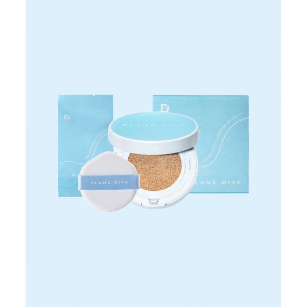 Blancdiva Water Velvet Cushion Set  Main Item+refill 