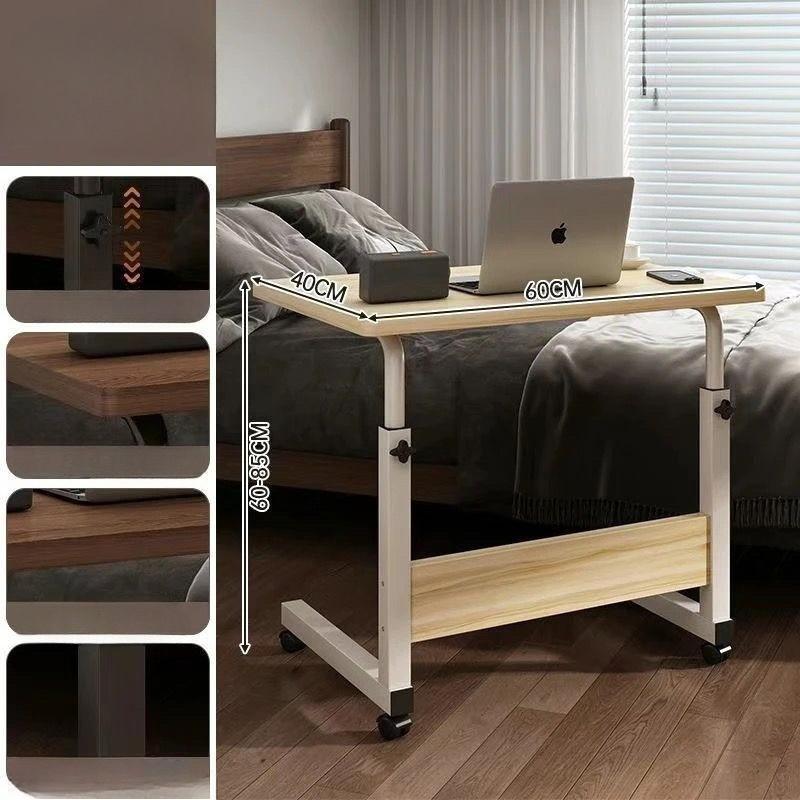 Portable Adjustable Desk–Student Writing&Computer Table,Foldable Bedside Laptop Stand for Bedroom,Dormitory&Study – Space-Saving