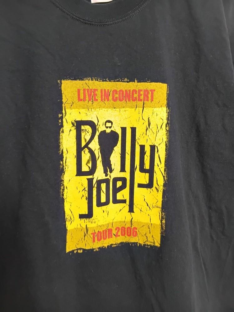 

Vintage Billy Joel Shirt Black ALl size One Side unisex TShirt Unisex T-Shirt XXXXL