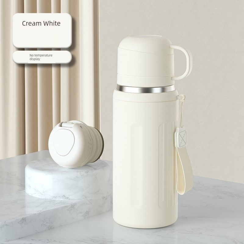 2025 New Model of High-Looking Water Cup for Women, Office Cup for Female Office Workers, Large-Capacity Thermos Cup for Women