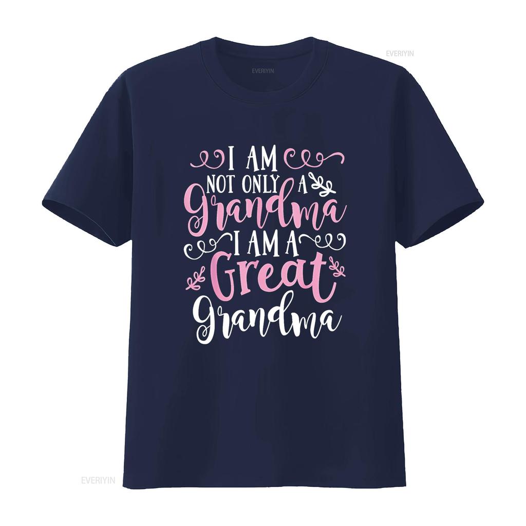 Cute Great Grandma T Shirt Funny  Vintage Washed Graphic Breathable Versatile Slightly Designer Clothes Comfortable Casual