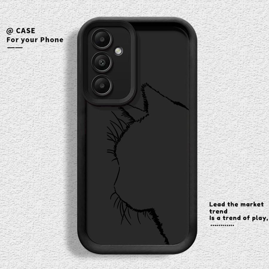 Proud Cat Phone Cover Case for Samsung Galaxy A15 A16 A71 A72 A56 A26 A32 A35 A36 A23 A51 A73 A12 A13 A53 A54 A34