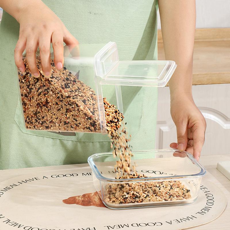 Flip Lid Spice Organizer Seasoning Box Sealed Pepper Kitchen Anise Cinnamon Case Household Dispenser Kitchen Storage Container