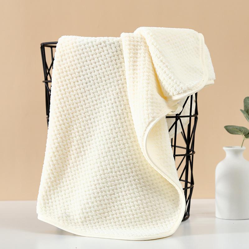 2pcs/lot Bath Towels Pure Cotton Strong Water Absorption No Lint No Fading Bath Quick-drying Household Towels Skin-friendly and Soft