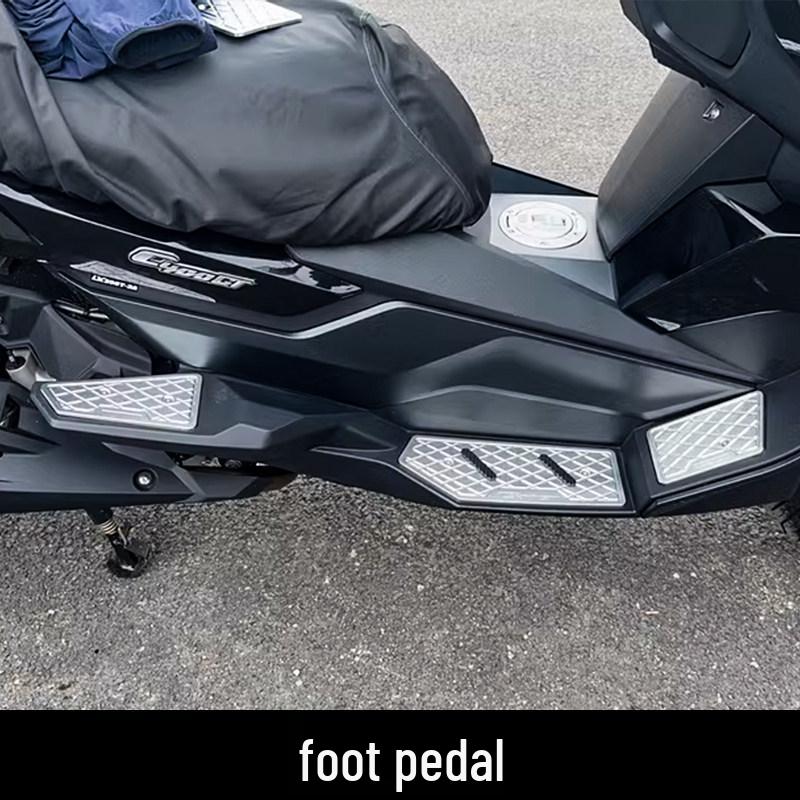 BMW 400GT Front Bumper with Anti-slip Footrest & Anti-fall Guard