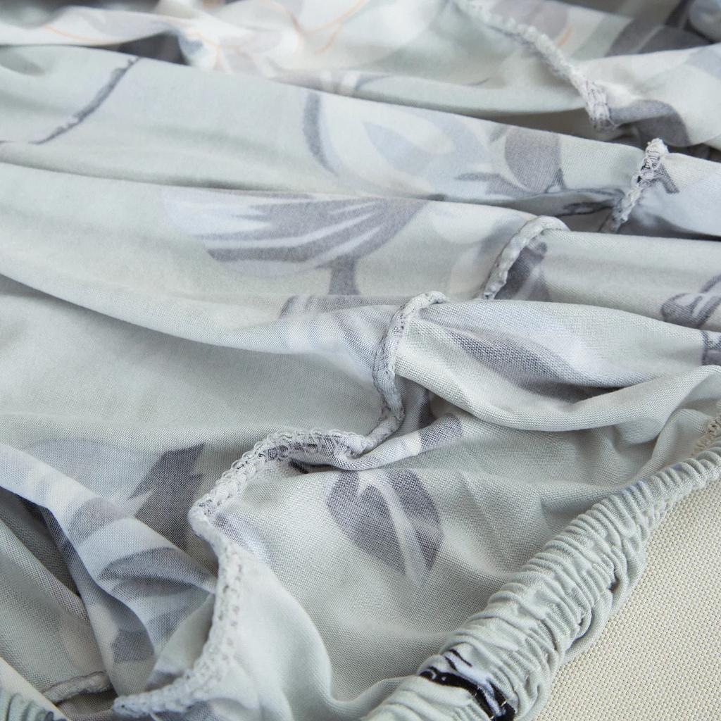 LANMOLIFE Elastic All Inclusive Single Half Round Armchair Sofa Cover Removable Couch Cover for Club Counter