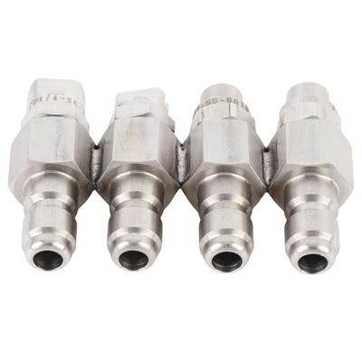 4-Wege Hochdruckreinigerdüse 1 4 Zoll Schnellkupplung 4 GPM J-Stab Schlauchdüse für Softwash-System