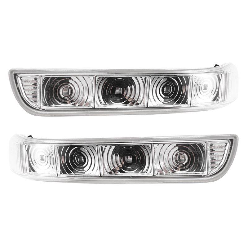 For KIA Sorento XM 2009-2014 Car Rearview Side Mirror Turn Signal 4 LED Indicator Lights