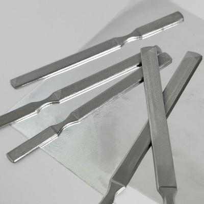 Lima de Uñas de Acero Inoxidable Lima Cuidado de Uñas Pequeña 13cm X (5 piezas)