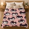 Bendy and the Ink Machine Game Throw 240g Flannel Blanket, Suitable for Sofas, Beds, Offices,  Exquisite Gift Blankets