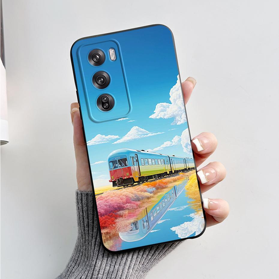 

For OPPO Reno 12 Pro Case CPH2629 Fashion Marble Soft Silicone Back Cover for OPPO Reno 12 5G Phone Cases Reno12 Pro etui Fundas Reno 12