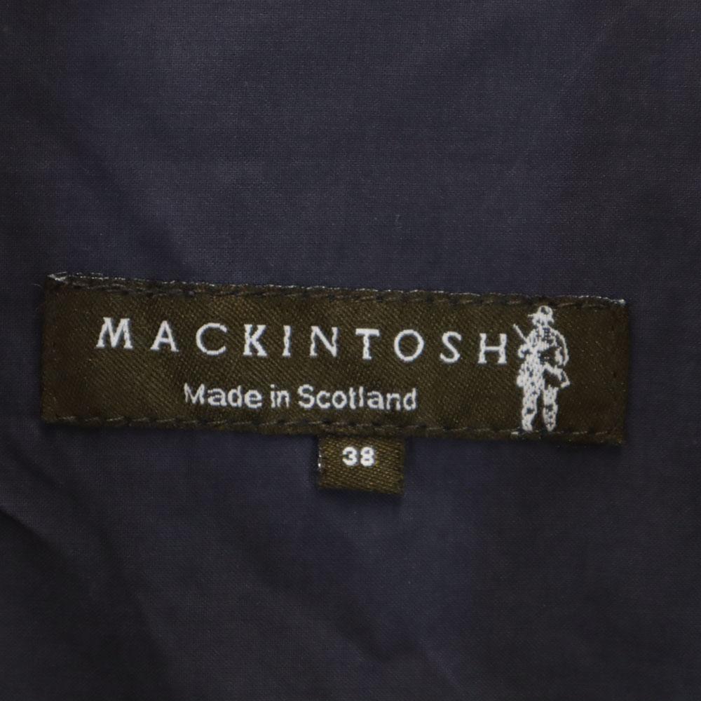 Mackintosh Made in Scotland Stainless collar coat 38 Charcoal Navy Men's Used