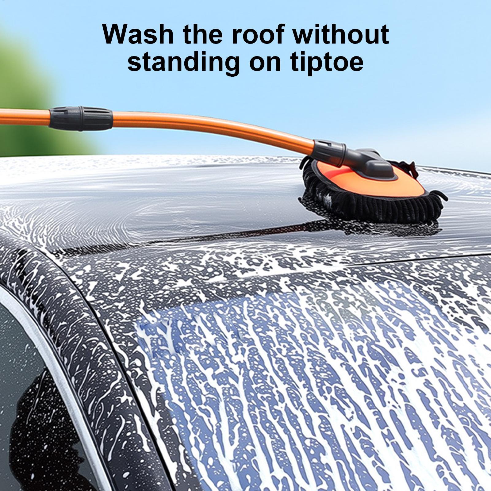 

Long Handle Car Wash Mop Soft Head Car Duster Long Handle No Scratch Extendable Duster For Automotive Truck Vehicle Dirt Dust CHINA