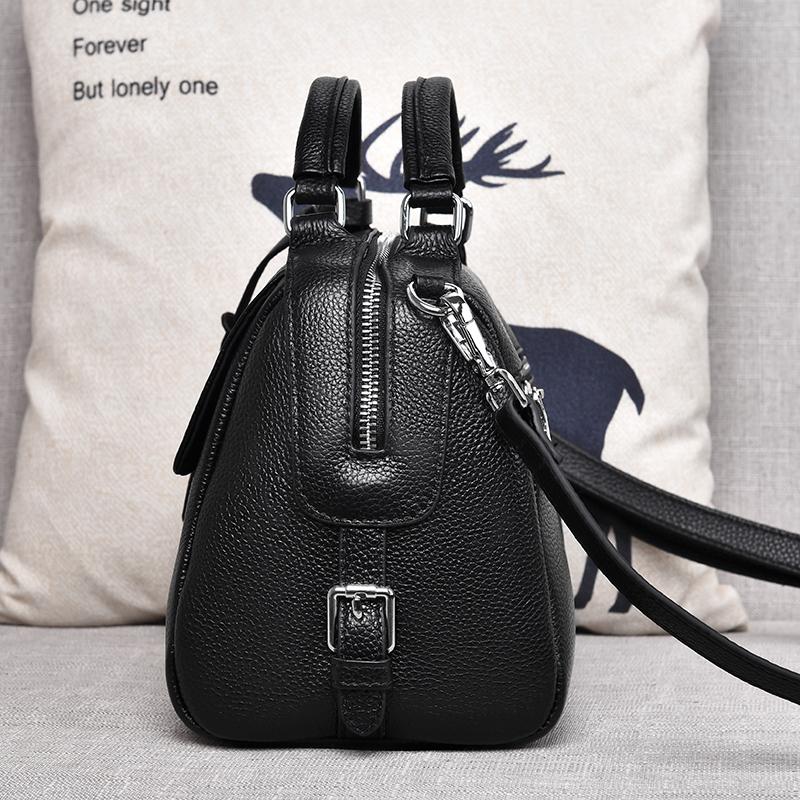 Genuine Leather Shoulder Crossbody Bags for Women Luxury Designer Women Bags Commuter Sac Elegant Ladies Handbags Messenger Bag