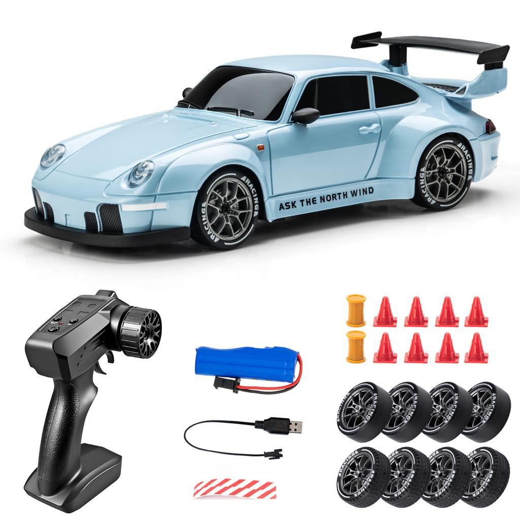1: 24 Scale Speed 4WD RC Drift Remote Control Car 2.4G RC Racing Car Children Electric Toy For Boys Kids Christmas Gift