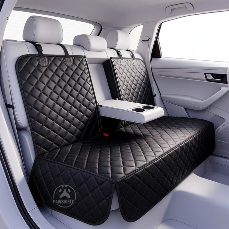 #Pet Dog Cat Car Seat Cover Pet Car Seat Pet Car Carrier Cushion Waterproof Wear Resistant Rear Seat Portable Pet Supplies
