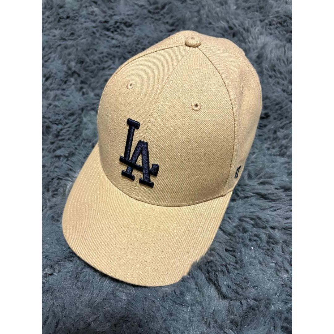 Used 47 Los Angeles Dodgers Cap Beige